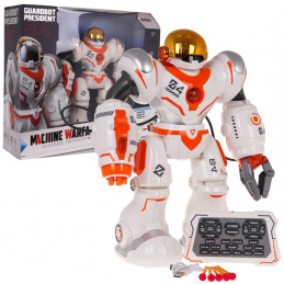 Večnamenski Robot Oranžno Bel R/C