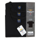 Aeronautica Militare Majica ROUND-NECK 3-Pack X1394 Črna