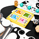 Aga4Kids Montessori lesena tabla Panda