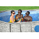 BESTWAY Power Steel Swim Vista bazen z oknom 427x250x100 14x8FT 7v1