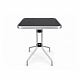 Aga Vrtna miza BISTRO MR6173-Siva 60x60x70 cm