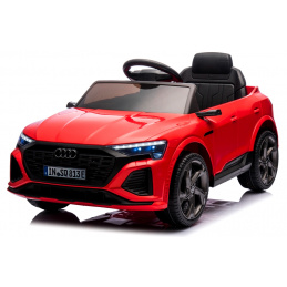 AUDI SQ8 RDEČI Avto na akumulator EVA Usnje pilot Akumulator litij-ionski