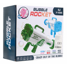 Miločni mehurček Baby Gun 3+ modra pištola z ventilatorjem + tekočina za mehurčke