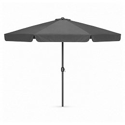 Linder Exclusiv Vrtni senčnik 400 cm Temno siv