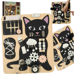 Aga Izobraževalni senzorični leseni Kitten LULILO KICIAO Aga Izobraževalni senzorični leseni Kitten LULILO KICIAO