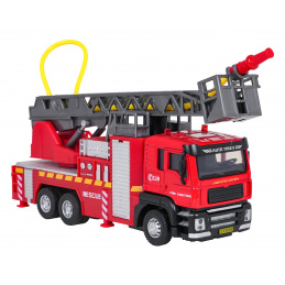 Gasilski avto s funkcijo luči, zvoka in vode 1:32