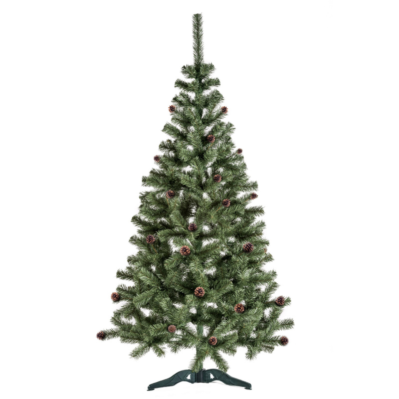 Aga Božično drevo Jelka s storži 220 cm