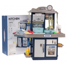 Kuhinja Kuhinjski Kot s Funkcijo Zvoka 35 kosov. Modra