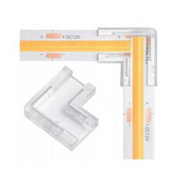 L-kotni priključek za 8mm LED trakove 2 PIN