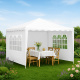 Aga Vrtni paviljon 3x3 m DS7007 Beli