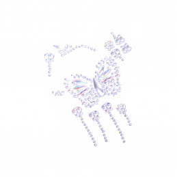 Aga4Kids Samolepilni kamenčki DS8113BN