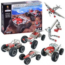 Kovinski gradbeni bloki 288 el 6v1 ZA3870