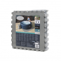 Lay-Z-Spa Zaščitna podloga za masažni bazen BESTWAY Puzzle + podloga za črpalko 25 el.