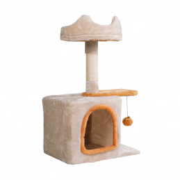 Aga Praskalnik za mačke 42x30x70 cm Bež