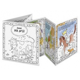 MONUMI Knjiga pobarvank - Dan na podeželju 5+