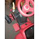 Aga4Kids Električni traktor s prikolico Rdeč - DZ245 - II. KAKOVOST