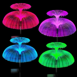 Q30F1 SOLARNE VRTNE LUČI MEDUZA 4 KOSI