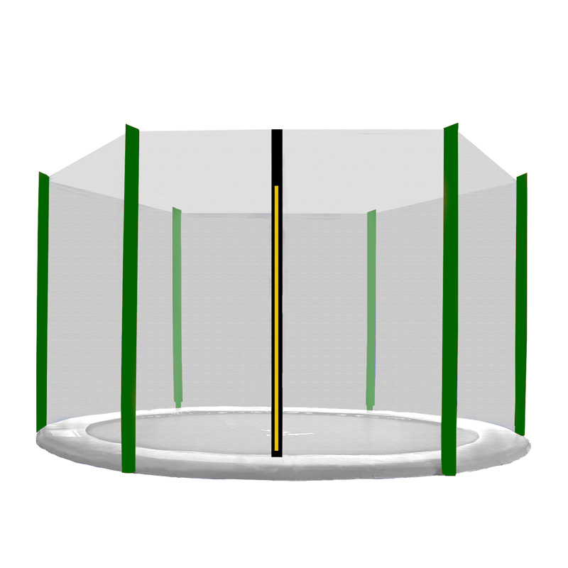 Aga Zaščitna mreža 305 cm za 6 palic Črna mreža / Temno zelena