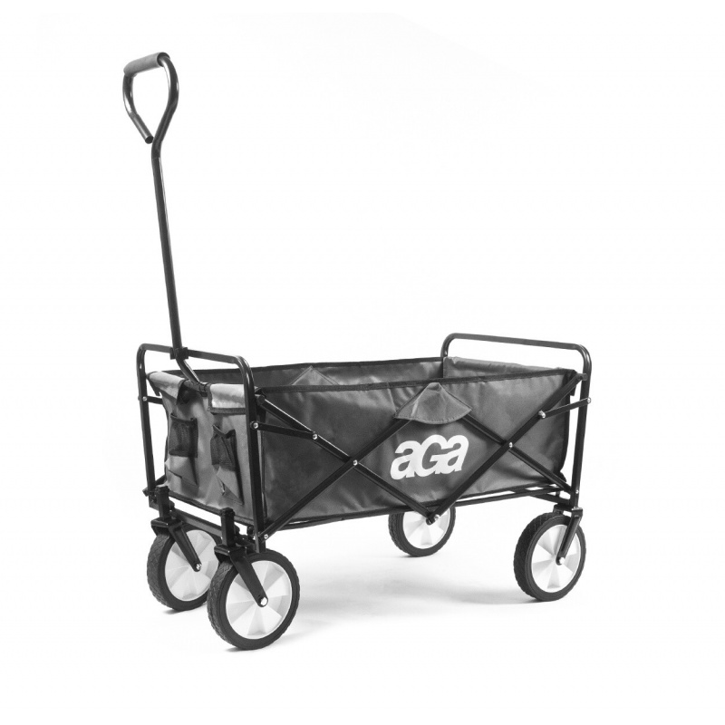 Aga Zložljiv transportni voziček MR4610 Siv