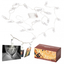 LED luči za fotografiranje 1,5 m 10LED topla bela