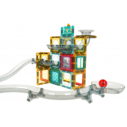 Magnetne Kocke Kroglična Steza 88 kos.