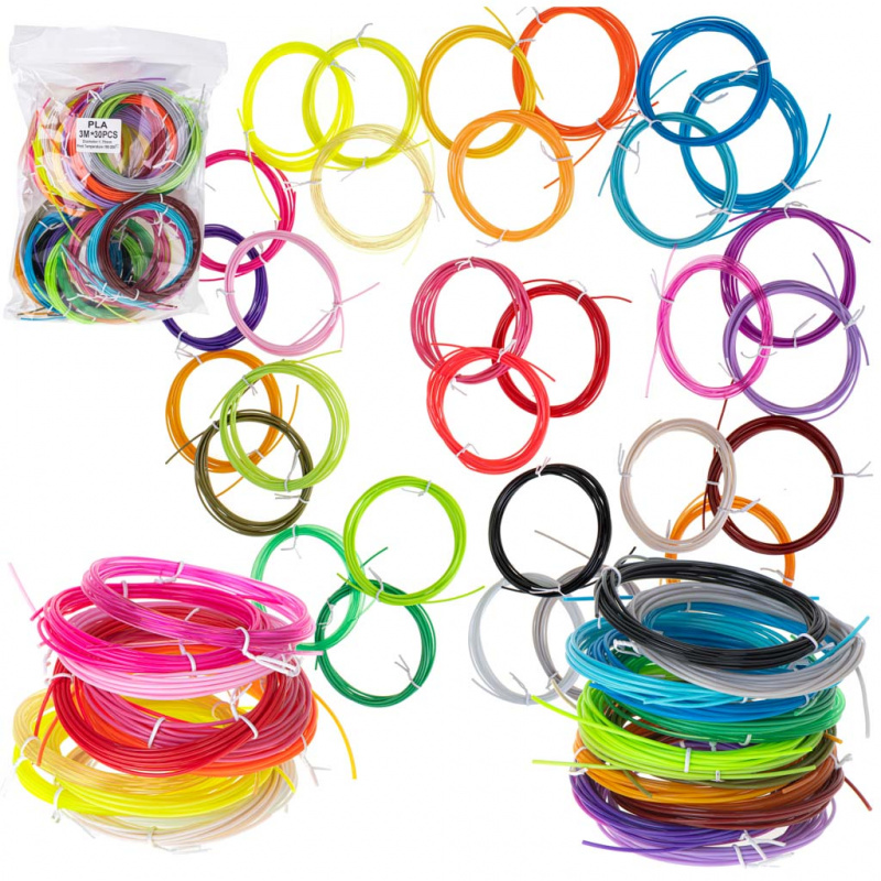 Polnila za 3D filamentne pisala 30 kosov x 3 m