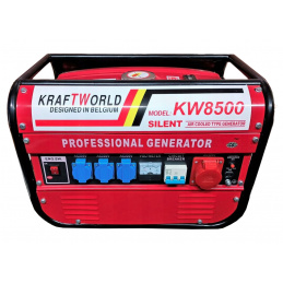 KraftWorld Trifazni bencinski agregat KW-8500 2 kW