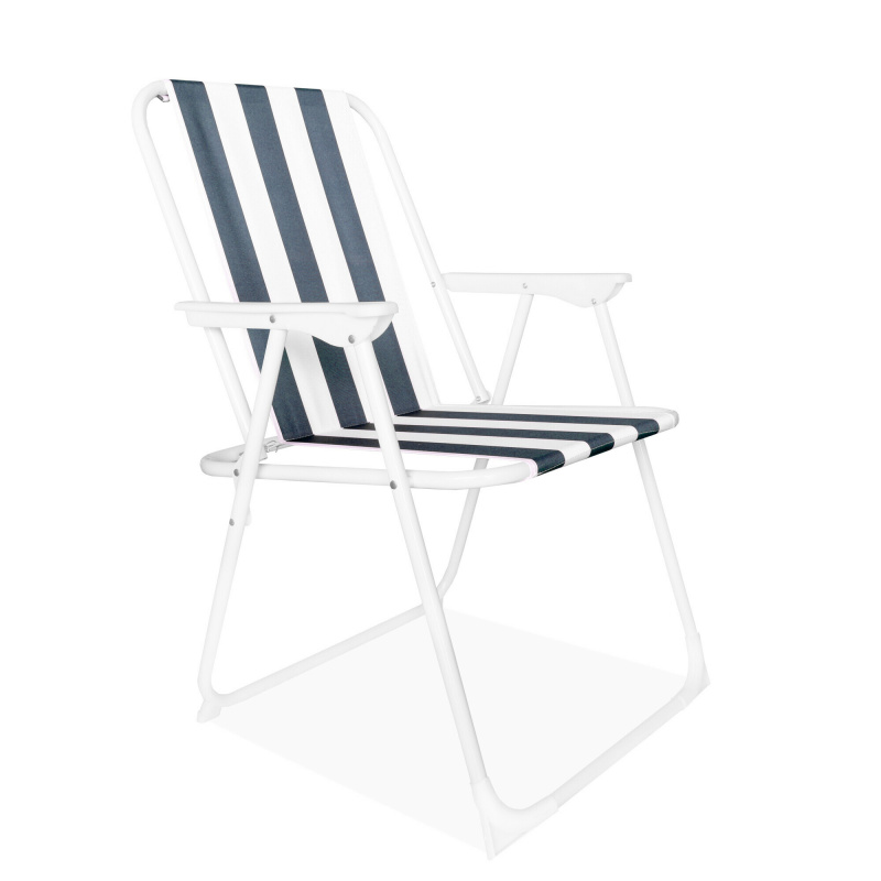 Linder Exclusiv Stol PO2600SB Temno modra s črtami