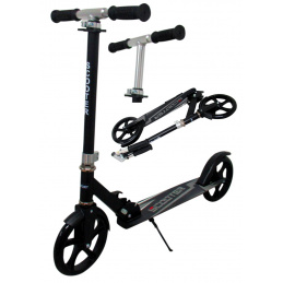 R-Sport Velik zložljiv skiro H5 do 100 kg Črna