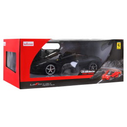 Ferrari LaFerrari Aperta črna RASTAR 1:14 model avtomobila na daljinsko upravljanje + 2,4 GHz daljinski upravljalnik