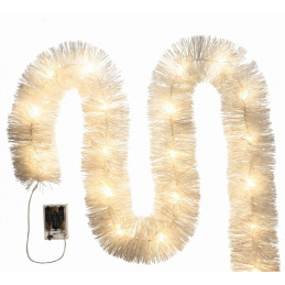 LED božični niz bele barve