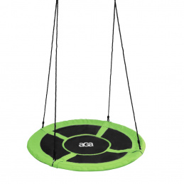 Aga Viseči gugalni obroč 120 cm Svetlo zelen
