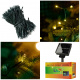 Aga Solarni svetlobna veriga 20 m 200 LED Topla bela