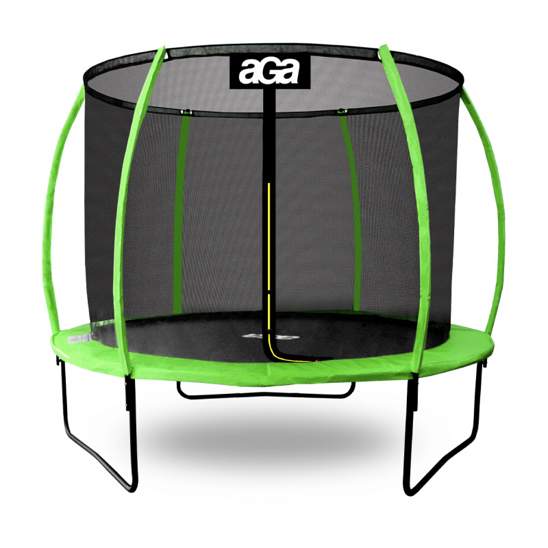 Aga SPORT EXCLUSIVE Trampolin 180 cm Svetlo zelena + zaščitna mreža