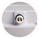 LED stropna svetilka črna TOR-202C - IP65 - 20W - nevtralna bela