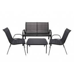 Vrtno pohištvo FIESTA - miza, kavč, 2 stola