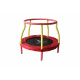 Aga Otroška trampolina 116 cm Rdeča/Rumena