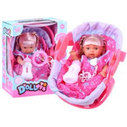 Punčka v avtosedežu ZA0453