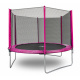 Aga SPORT TOP Trampolin 305 cm Pink + zaščitna mreža