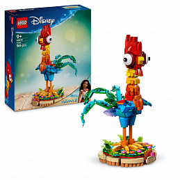 LEGO® ? Disney Vaiana 2 Heihei, sestavljiv model za sestavljanje živali 43272