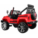 Terensko vozilo Raptor Drifter Red + Daljinsko upravljanje + Pogon 4x4 + Prostor za shranjevanje + Počasen zagon + MP3 LED dioda