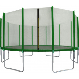 Aga SPORT TOP Trampolin 500 cm Temno Zelena + zaščitna mreža