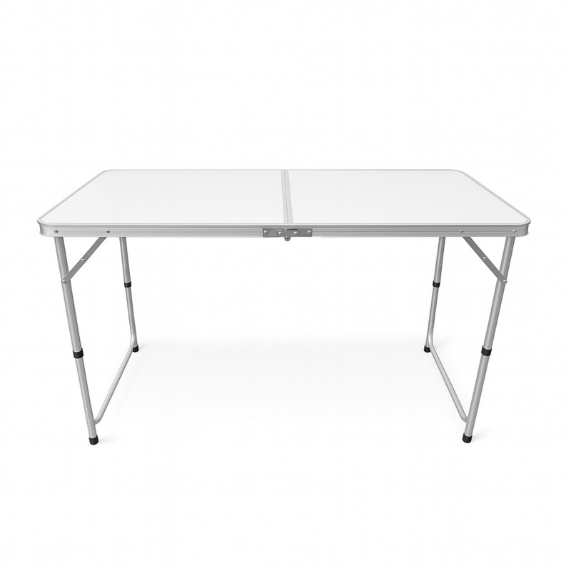 Aga Zložljiva kamping miza 120x60x53/62/70 cm