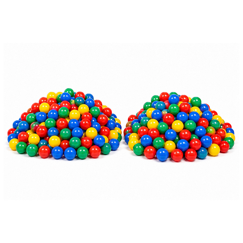 Aga Plastične žogice MIX 7 cm 200 kos