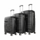 Aga Travel Komplet potovalnih kovčkov MR4681 Črna