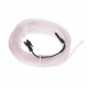 LED ambientalna osvetlitev za avto / avto USB / 12V trak 5m bela