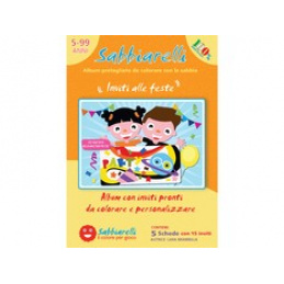 SABBIARELLI Peščene pobarvanke Vabila 5+