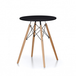 Aga Jedilna miza 60 cm Črna