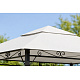Aga Vrtni paviljon 3x3 m Siv