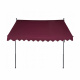 Aga Teleskopska tenda 300x120 cm Vinsko rdeča